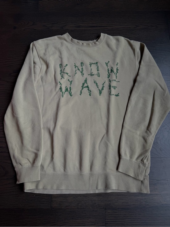 know wave Other - Know Wave Men's Beige Crewneck Sweater